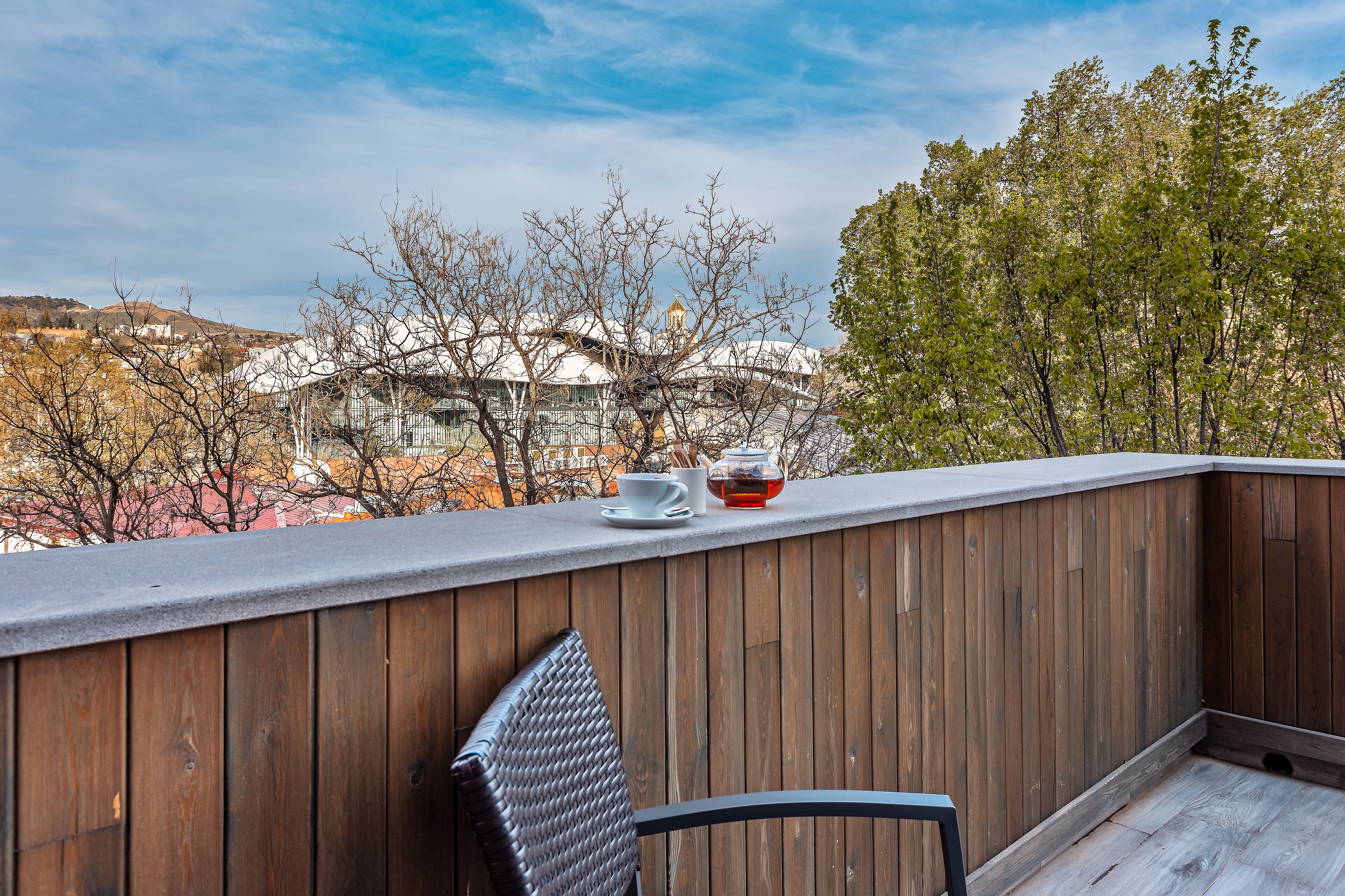 panoramic single room | view from room