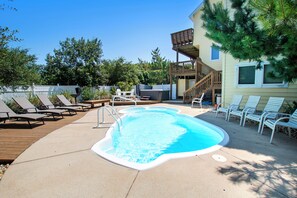 Pool - Oceanside, 5 BRs, Pool, Hot Tub, Close to Beach Access, T10, Surf N Duck (Duck)