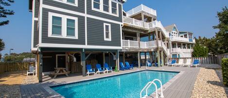 Una piscina climatizada