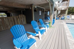 A heated pool - Oceanside, Close to Community Amenities, Private Pool, 600 ft to Beach Access, 216, Beach Ball (Corolla)