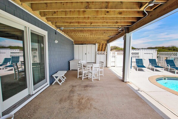 Udendørs spisemuligheder