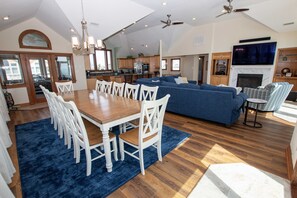 Dining - OCEANFRONT, Ocean Views, Priv Pool, H Tub!, BU38, Chunk O Dune (Corolla)