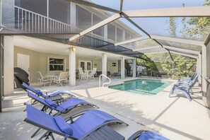 Pool - Coconut palm house - 5 Bedroom Private Pool Home- Dog Friendly! (Captiva)