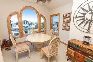 Dining - Oceanside, Private Pool, ELEV, Hot Tub, Corolla Light Amenities, BH6, Sunny Rays (Corolla)