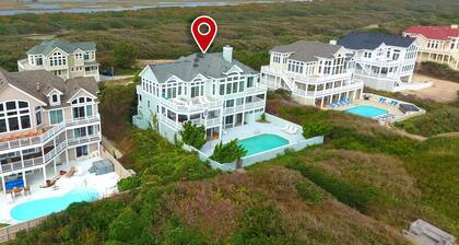 PI198, Key Largo / Oceanfront, 7 makuuhuonetta, 5. 5 kylpyhuonetta