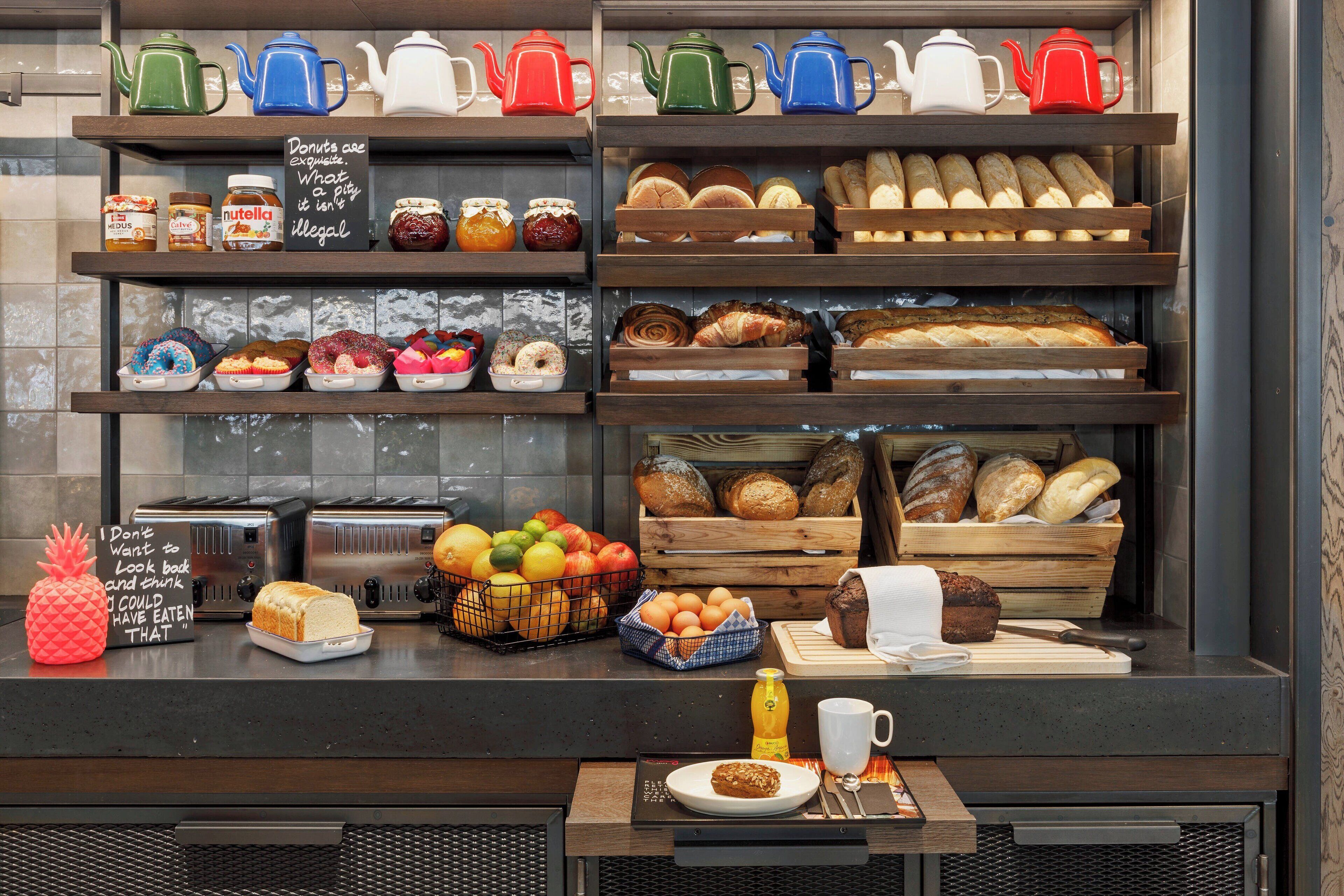 daily buffet breakfast (eur 15 per person)