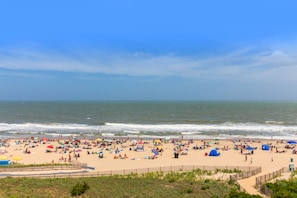 On the beach