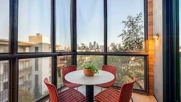 Junior Suite, 1 King Bed, Balcony | Terrace/patio