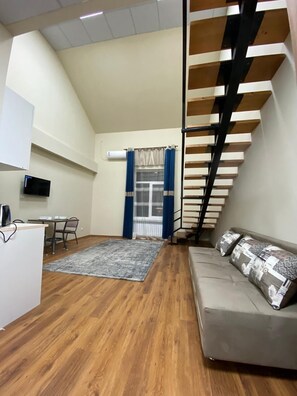 Familien-Penthouse | Wohnbereich