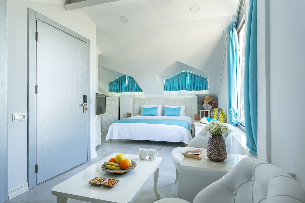 Roof Room | Literie de qualité, minibar, coffre-fort pour ordinateur portable