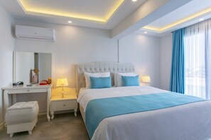 Superior Room,Swimming Pool Access | Premium bedding, minibar, in-room safe, laptop workspace - Monastery Suites Hotel (Fethiye)