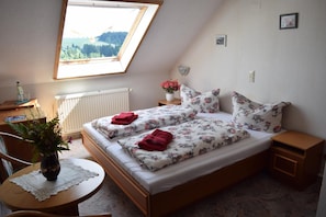 Desk, cots/infant beds, free WiFi, bed sheets - Hotel Carola (Schoenheide)
