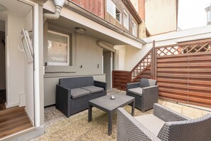 Suite, balkon | Terras