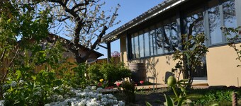 Spacious Family Cottage with Garden, Terrace, and Modern Amenities in Chazelles-sur-Lyon