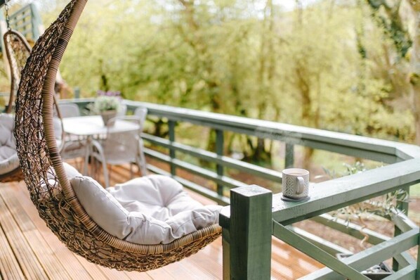 Ferienhütte, 2 Schlafzimmer | Terrasse/Patio