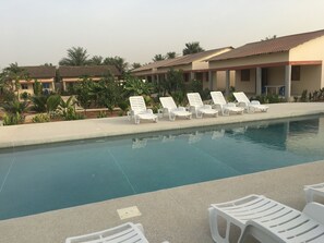 Outdoor pool - Séné-Marra haven of peace.  (Cap Skirring)