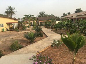 Overnattingsstedets uteområder