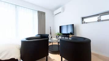 1 quarto, Wi-Fi de cortesia, roupa de cama