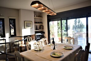 Villa, 3 Bedrooms | In-room dining - Zeus Villa- Seaview Luxury Villa (Marathon)