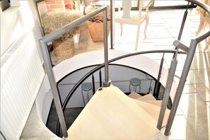 Villa, 3 Schlafzimmer | Wohnbereich | Kamin