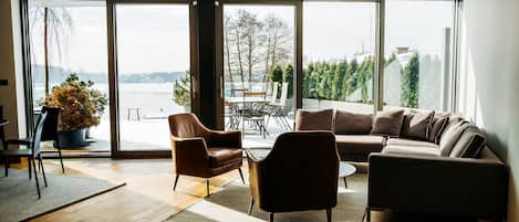 Premium Apartment | Living area | LCD TV