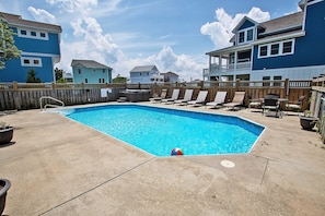 Pool - Oceanside, Pool, Hot Tub, Community Amenities, VOH20, Laughing Duck (Corolla)