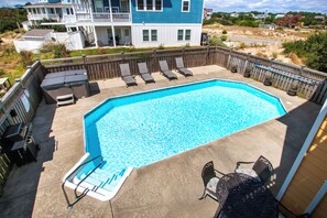 Pool - Oceanside, Pool, Hot Tub, Community Amenities, VOH20, Laughing Duck (Corolla)