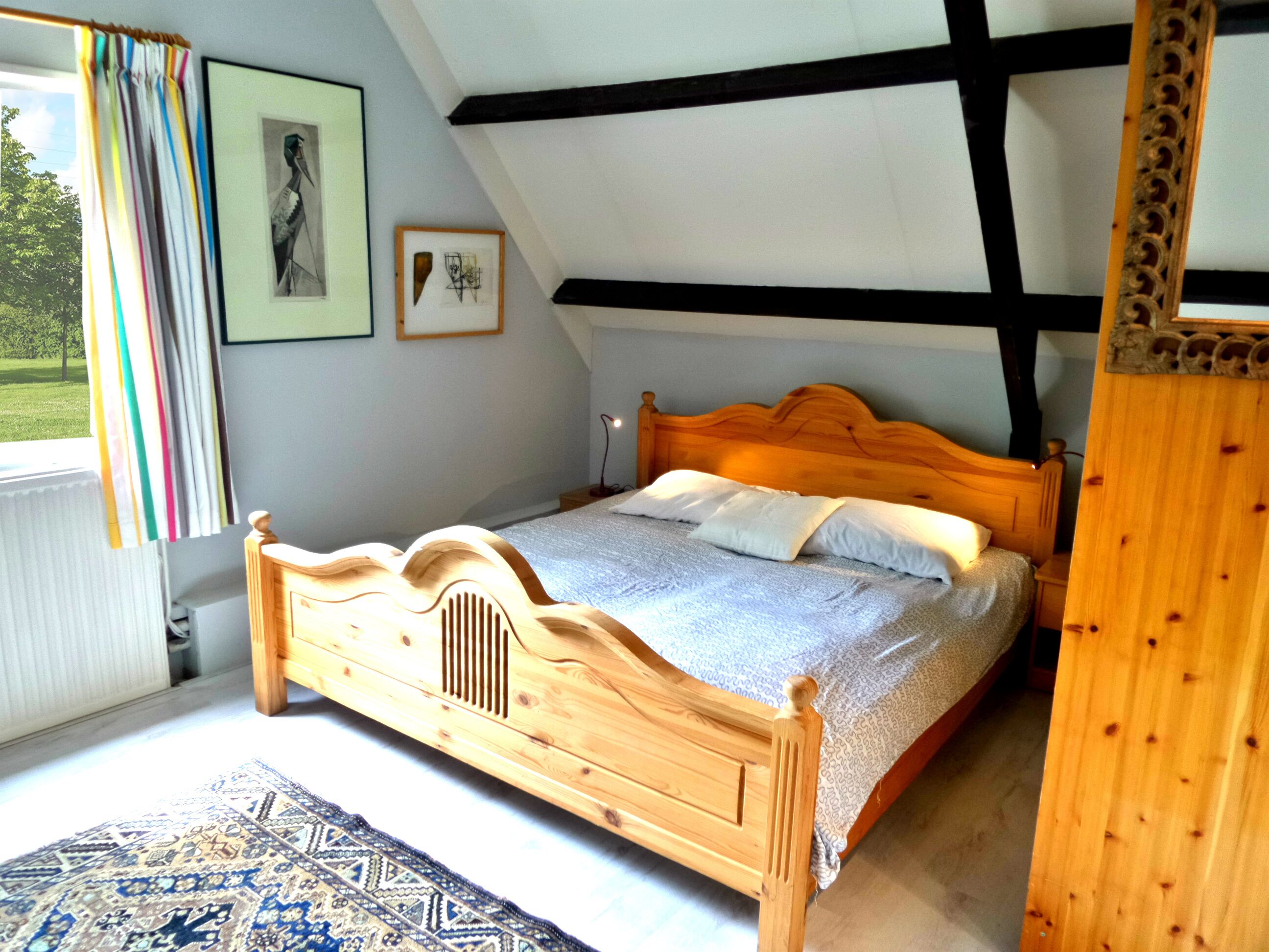 Bungalow, 3 kamar tidur, teras, pemandangan kebun | 3 kamar tidur dan seprai linen