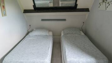 Bungalow, 3 Bedrooms, Terrace, Garden View | 3 bedrooms, bed sheets