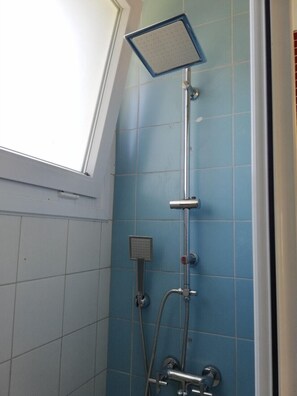 Villa | Bathroom shower - Antonia's New House with Amazing Garden (Dirfys-Messapia)