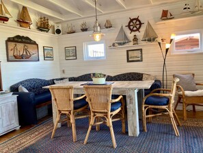 Dining room - 6 Pers House Marijke With Winter Garden and Direct Access to the Lauwersmeer (Anjum)