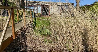 2 Pers - House König Lakeside of the Lauwersmeer With own Fishing Pier Sauna