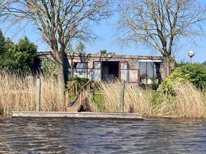 Exterior - 2 Pers - House König Lakeside of the Lauwersmeer With own Fishing Pier Sauna (Anjum)