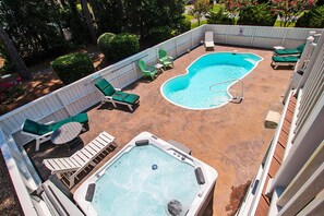 Una piscina riscaldata