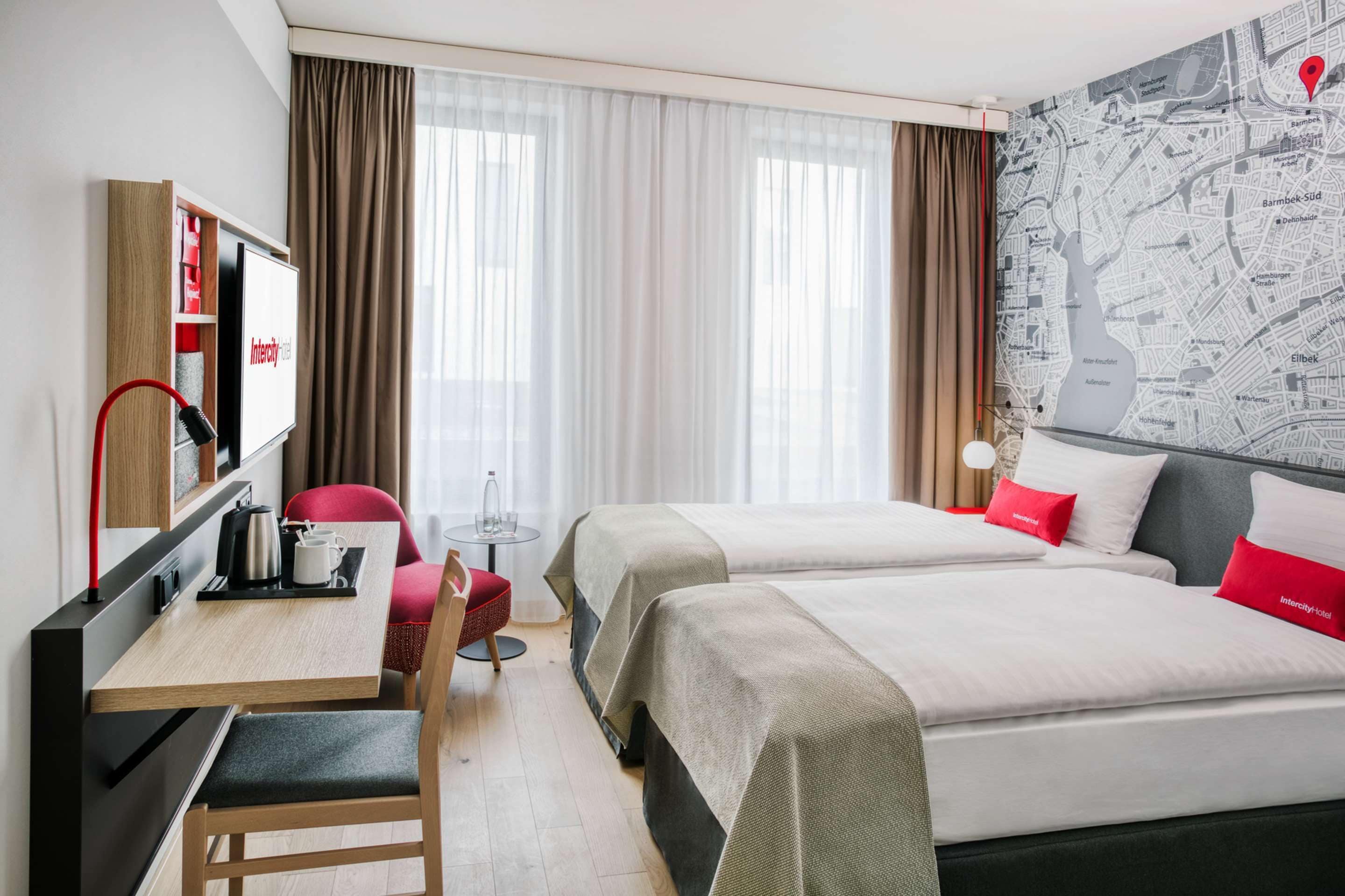 superior twin room | hypo-allergenic bedding, in-room safe, desk, laptop workspace