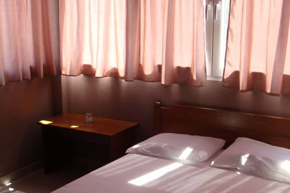 In-room safe, desk, laptop workspace, blackout curtains