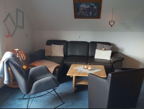 Appartement | Salle de séjour | Télévision, lecteur de DVD
