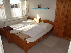 Apartment | 1 Schlafzimmer, Babybetten