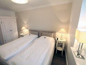 Apartment (Strandjuwel im Oceanhouse) | 3 Schlafzimmer, Reisekinderbett, Bettwäsche