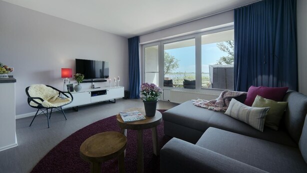 Living room - Meerblick Lemkenhafen (Fehmarn)