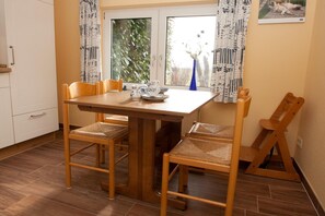 Apartment | Private kitchen | Fridge, microwave, stovetop, dishwasher