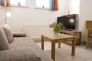 Apartment | Wohnzimmer | Fernseher, DVD-Player