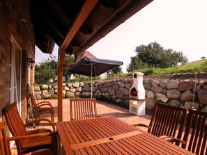 House (Ferienhaus "Bel Monte" in Groß Zicke) | Balcony - Ferienhaus "bel Monte" in Groß Zicker/halbinsel Mönchgut (Mönchgut-Granitz)