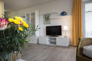 Huoneisto | 1 makuuhuone, vauvansängyt, ilmainen kiinteä internetyhteys