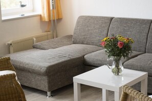 Apartment | Wohnzimmer | Fernseher, DVD-Player