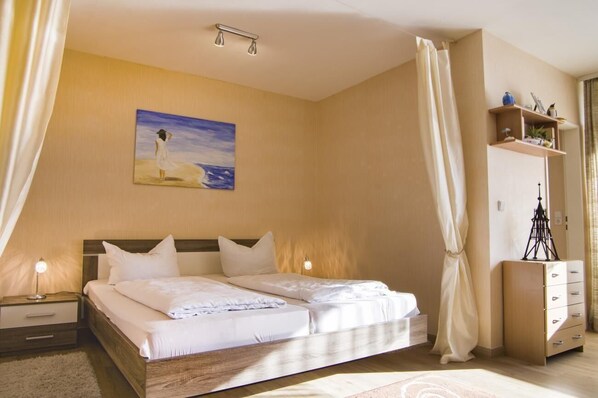 Apartment | 1 Schlafzimmer, Babybetten, kostenloses Internet per Kabel