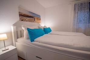 Apartment | 2 Schlafzimmer, Babybetten, kostenloses Internet per Kabel