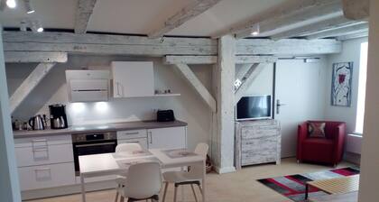 Schönes Ambiente in Ferienwohnung im Historischen Speicher