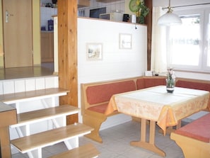 Huis (Ferienhaus am Silbersee) | Privékeuken | Een koelkast