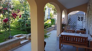 Apartment (Apartment-Studio Ginkgo A1) | Balcony - Apartment-studio Ginkgo A1 (Medulin)